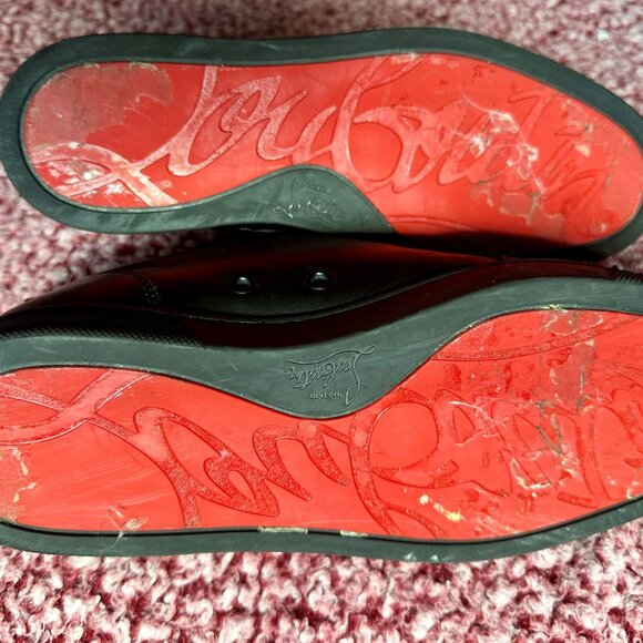 Christian Louboutin Louis Junior Spikes Orlato Sneakers Size 40 - Picture 2 of 6